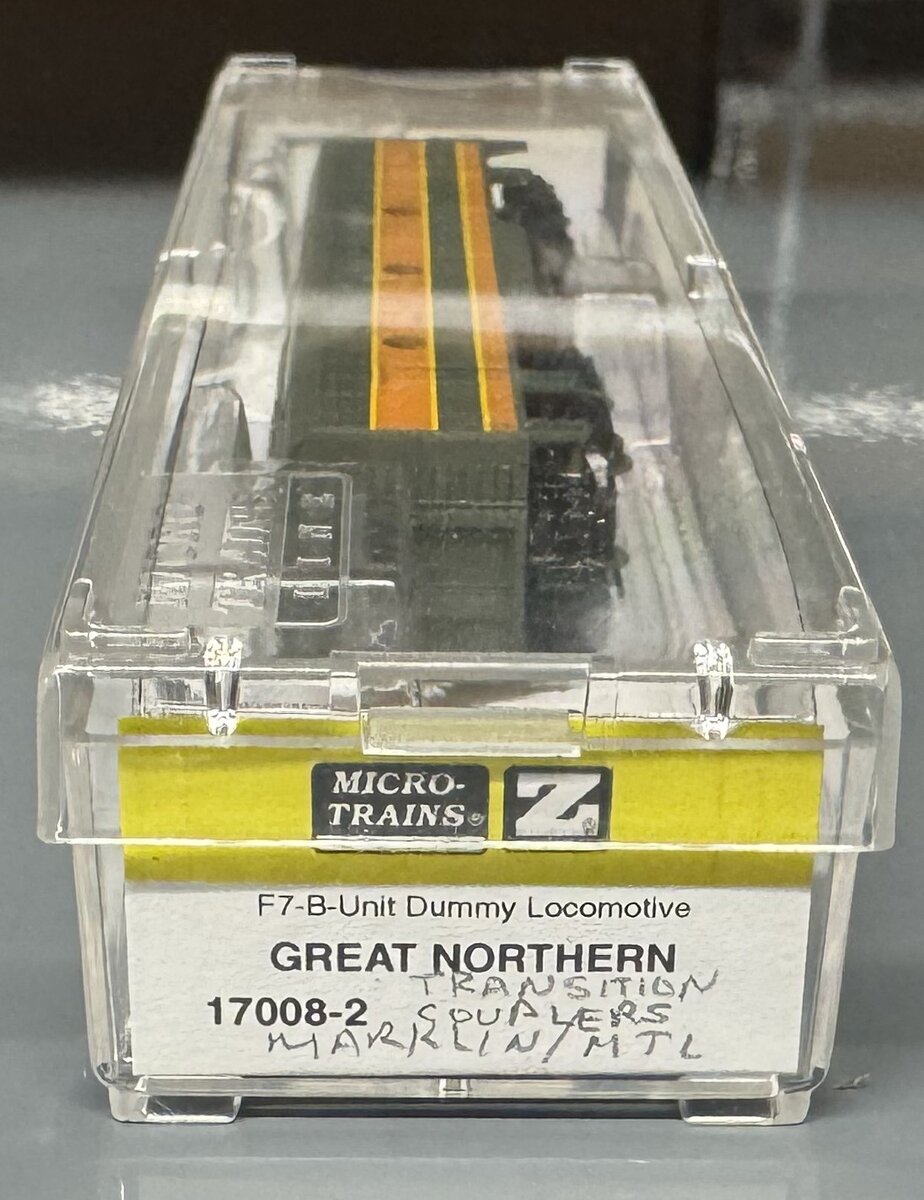 Micro-Trains 17008-2 N Scale Great Northern F7-B Diesel Locomotive Dummy Unit LN/Box
