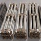K-Line O-27 Gauge 8-3/4" Tubular Straight Track Sections (24) VG