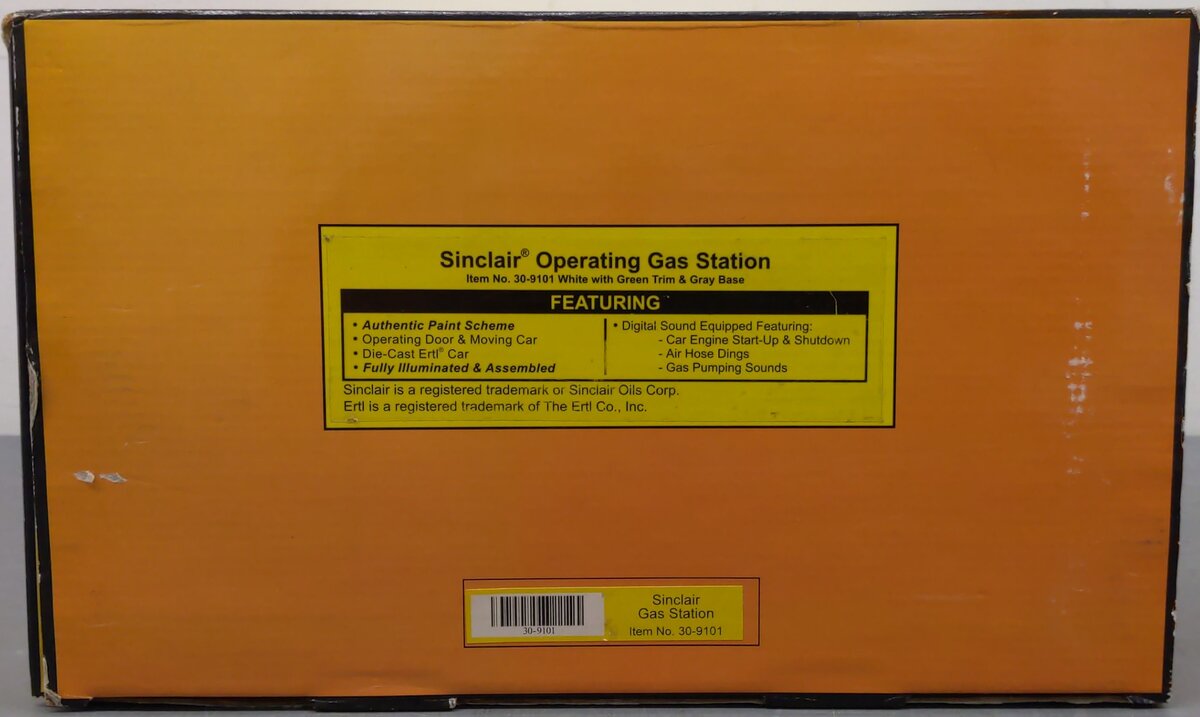MTH 30-9101 O Sinclair Operating Gas Station EX/Box