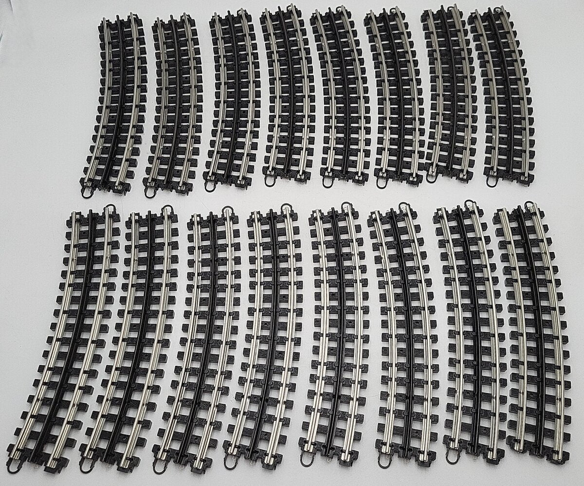 K-Line K-0718 O SuperSnap 54" Curved Track Sections [16] EX