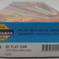 Athearn 1448 HO Scale Western Maryland Flatcar w/ Two Tractors #2632 EX/Box