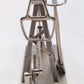 Sanis Enterprises CK275A Silver Pump Jack Clock NIB