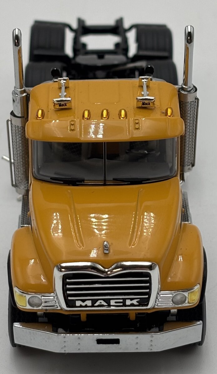 WSI 33-2019 1:50 Mack Granite 8x4 Day Cab in Yellow, Cab Only EX/Box