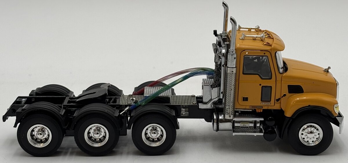 WSI 33-2019 1:50 Mack Granite 8x4 Day Cab in Yellow, Cab Only EX/Box