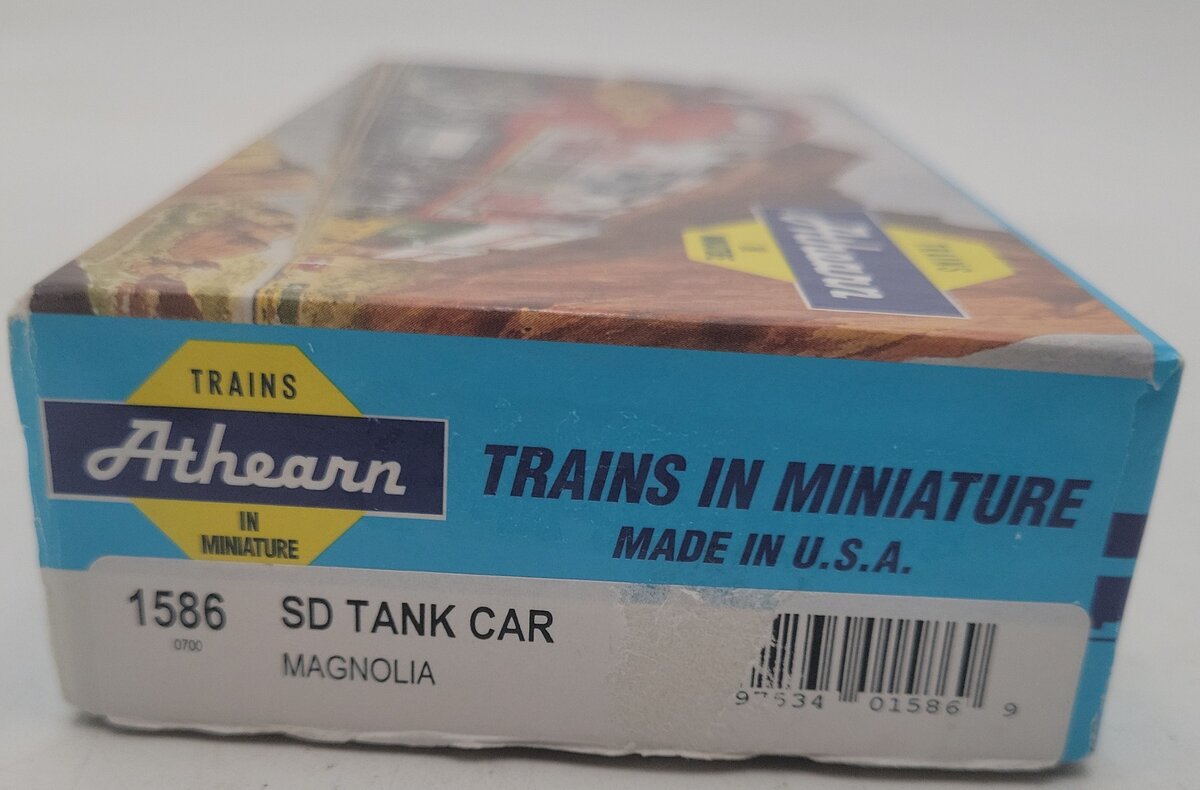 Athearn 1586 HO Scale Magnolia Tank Car #1305 EX/Box