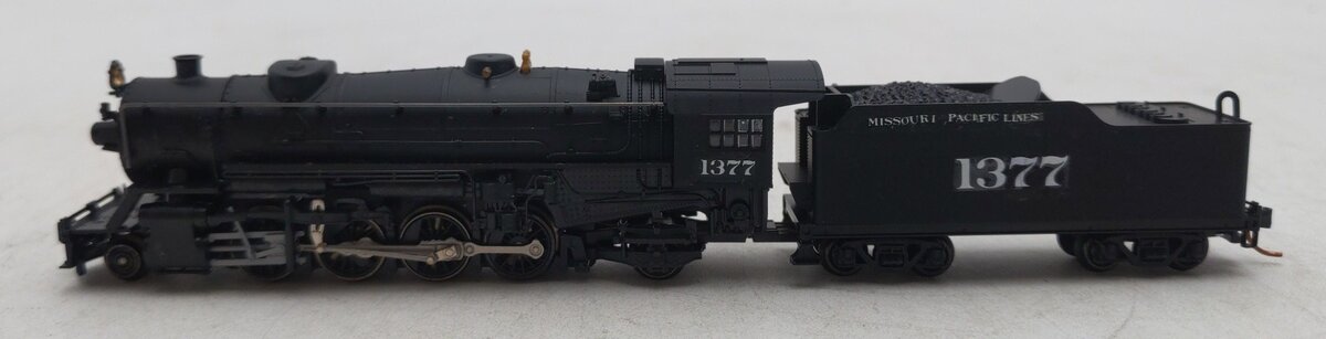 Kato 126-0200 N Custom MP 2-8-2 Heavy Mikado Steam Locomotive & Tender #1377 EX