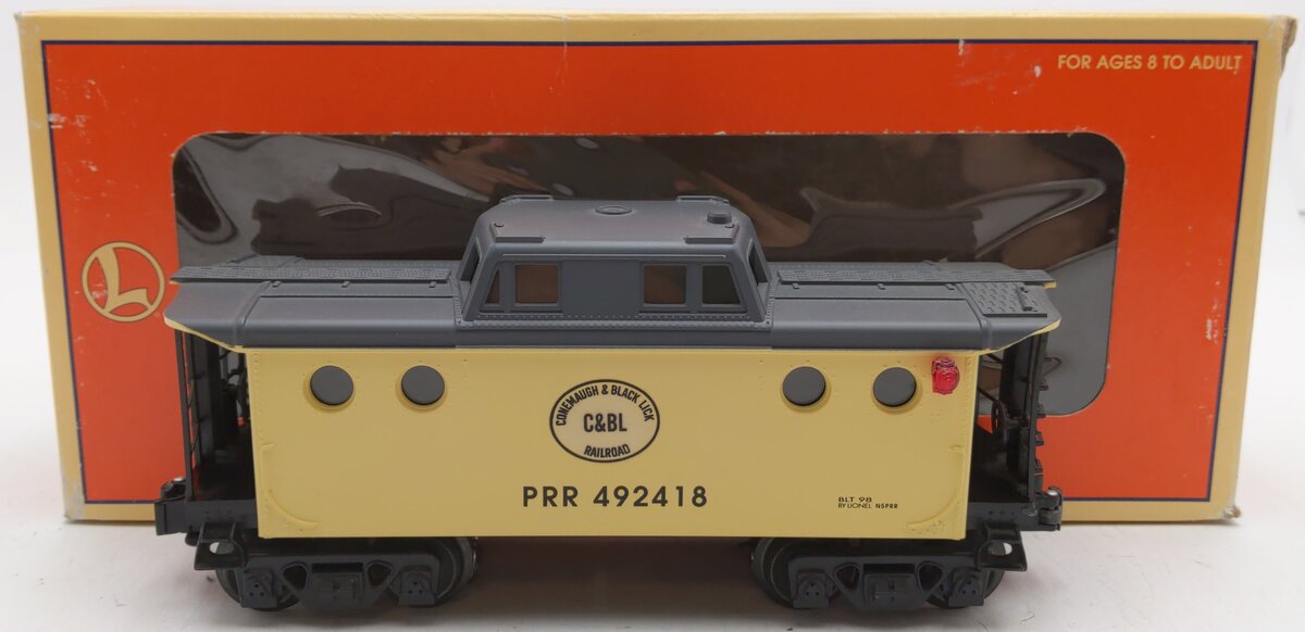 Lionel 6-19751 O Pennsylvania Railroad N5C Caboose #492418 EX/Box