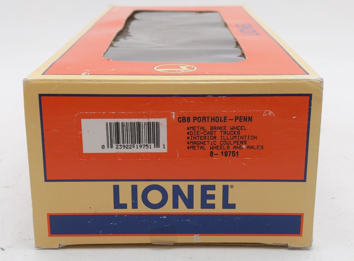 Lionel 6-19751 O Pennsylvania Railroad N5C Caboose #492418 EX/Box