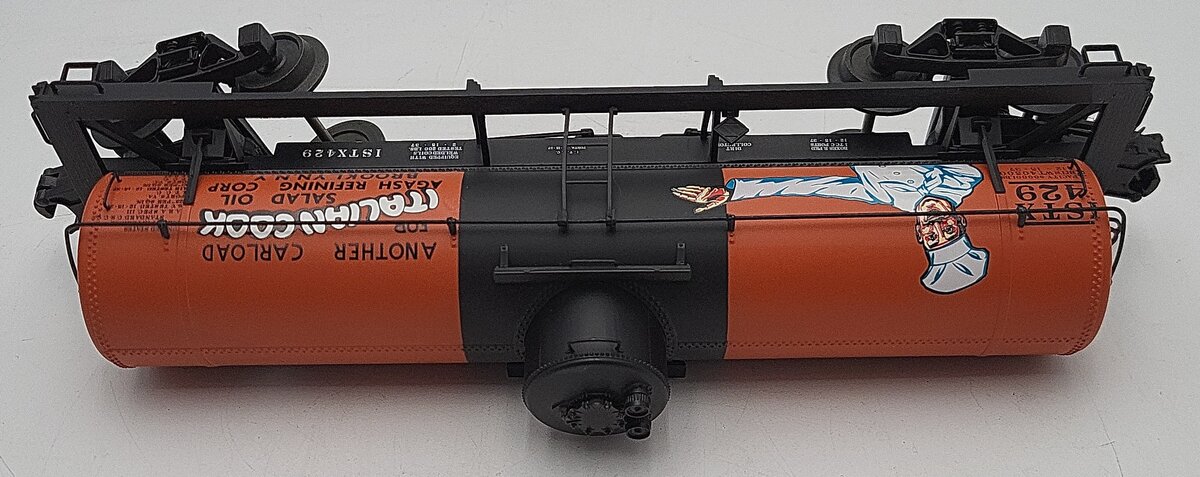 Atlas 8641 O Gauge Italian Cook 8,000 Gallon Tank Car #429 - 3-Rail EX/Box