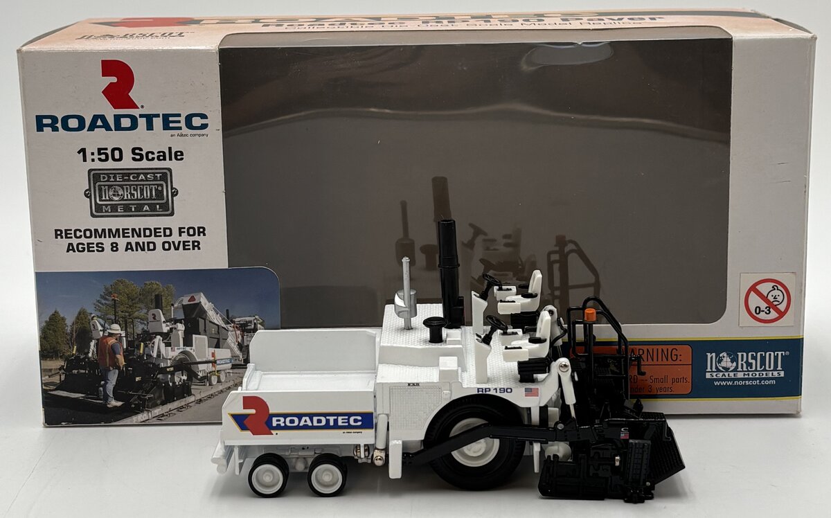 Norscot 584374 1:50 Roadtec RP 190 Paver Diecast EX/Box