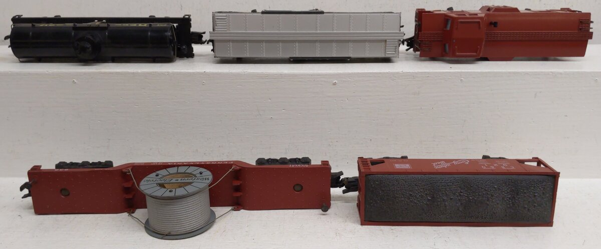 American Flyer S Gauge Vintage Freight Cars #24026,24321,935,921,936 [5] VG