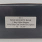 Weaver O Gauge Penn Security Bank 3 Bay Offset Hopper #1997 (3-Rail) EX/Box