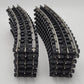 K-Line O Gauge O-42 Curved Tubular Track Sections [12] EX