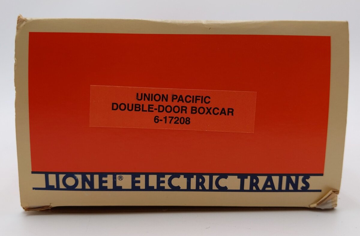 Lionel 6-17208 O Gauge Union Pacific Double Door Boxcar #17208 LN/Box