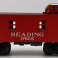 Lionel 6-17605 O Gauge Reading Woodside Lighted Caboose #17605 EX/Box