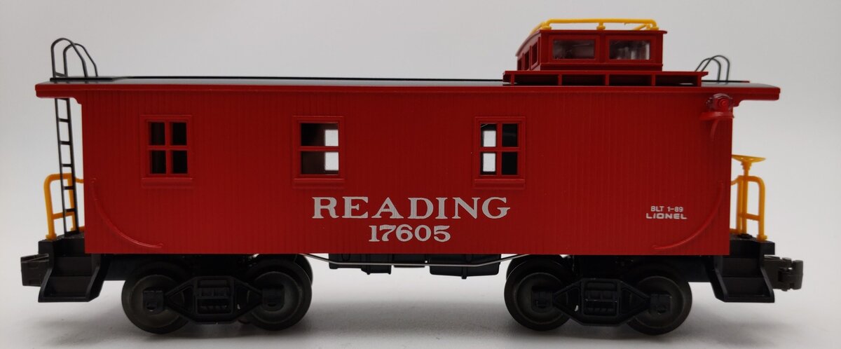 Lionel 6-17605 O Gauge Reading Woodside Lighted Caboose #17605 EX/Box