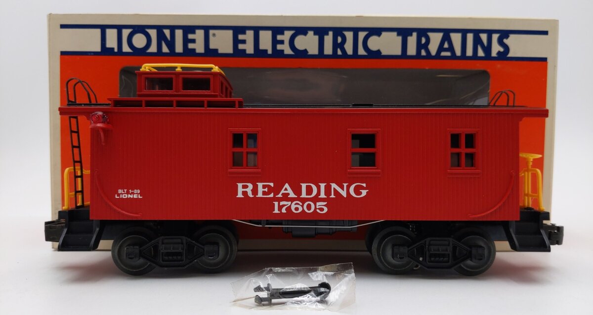 Lionel 6-17605 O Gauge Reading Woodside Lighted Caboose #17605 EX/Box