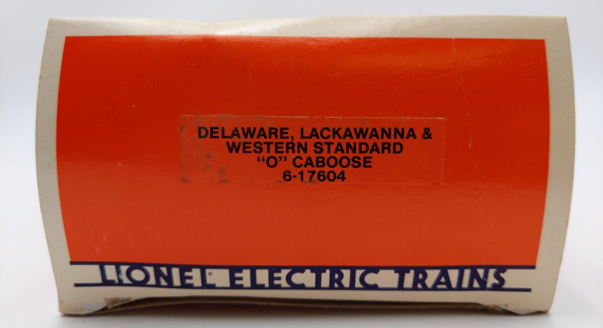 Lionel 6-17604 O Gauge Delaware, Lackawanna & Western Standard Caboose LN/Box