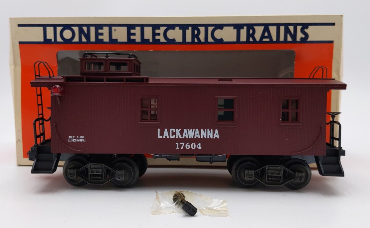 Lionel 6-17604 O Gauge Delaware, Lackawanna & Western Standard Caboose LN/Box
