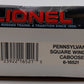 Lionel 6-16521 O Gauge Pennsylvania Square Window Caboose #16521 LN/Box