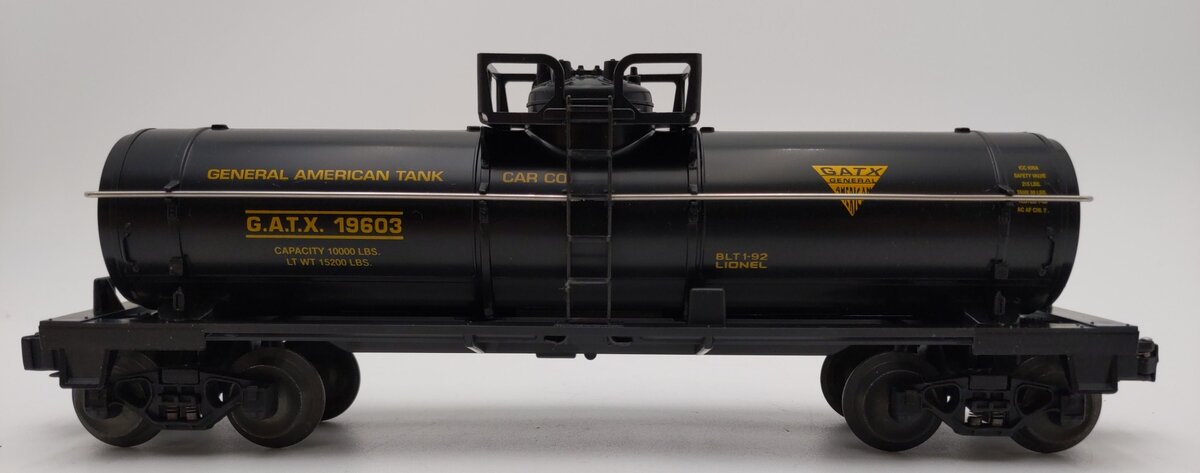 Lionel 6-19603 O Gauge GATX Single Dome Tank Car LN/Box