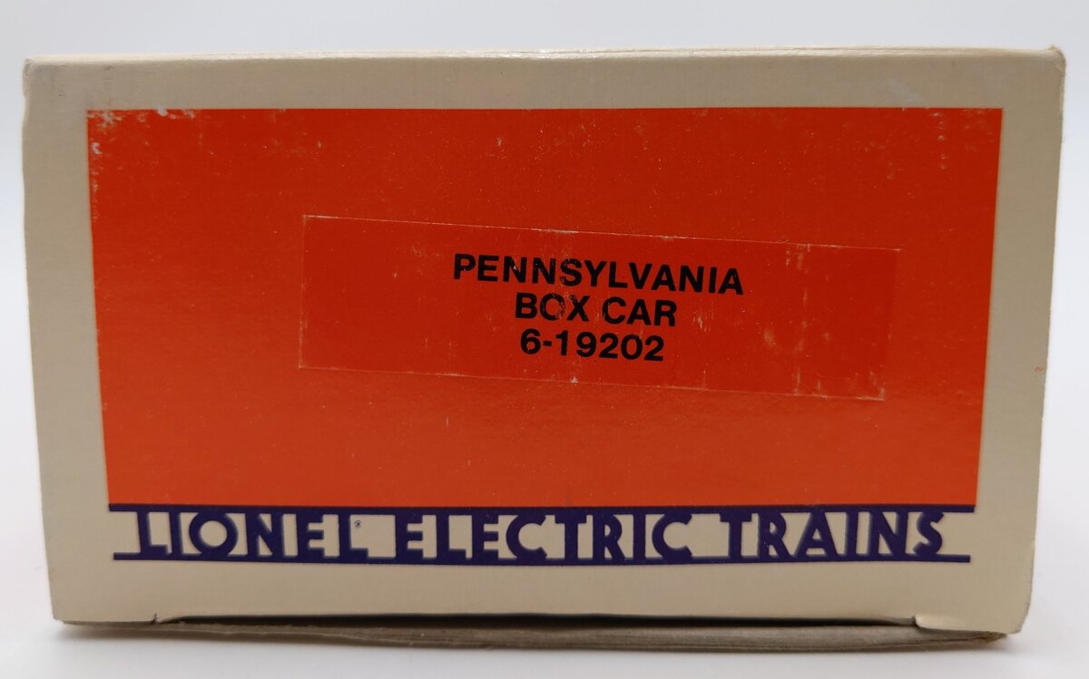 Lionel 6-19202 O Gauge Pennsylvania Boxcar LN/Box
