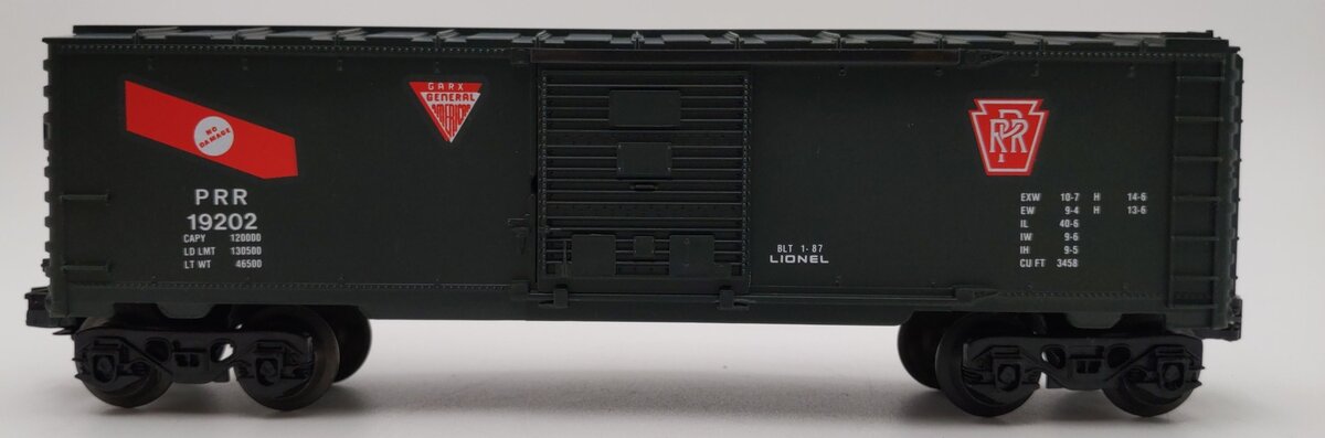 Lionel 6-19202 O Gauge Pennsylvania Boxcar LN/Box