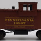 Lionel 6-19807 O Gauge Pennsylvania Extended Vision Smoking Caboose #19807 LN/Box
