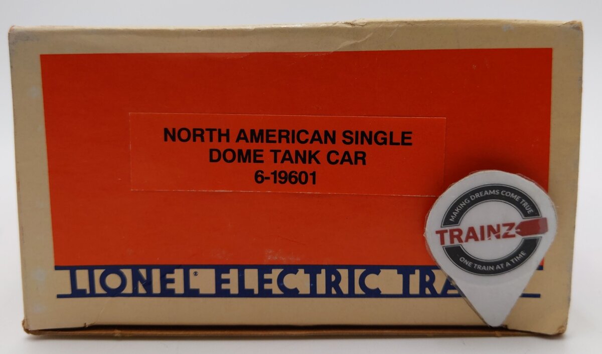 Lionel 6-19601 O Gauge North American Single Dome Tank Car #19601 LN/Box