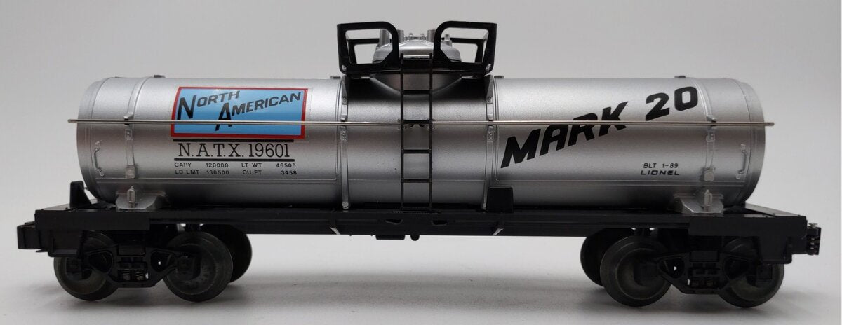 Lionel 6-19601 O Gauge North American Single Dome Tank Car #19601 LN/Box