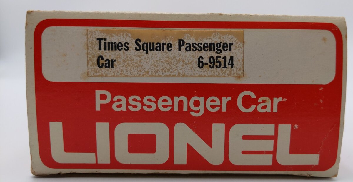 Lionel 6-9514 O Gauge Pennsylvania "Times Square" Pullman Passenger Car EX/Box