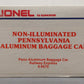 Lionel 6-9570 O Gauge Pennsylvania Railway Express Aluminum Baggage Car LN/Box