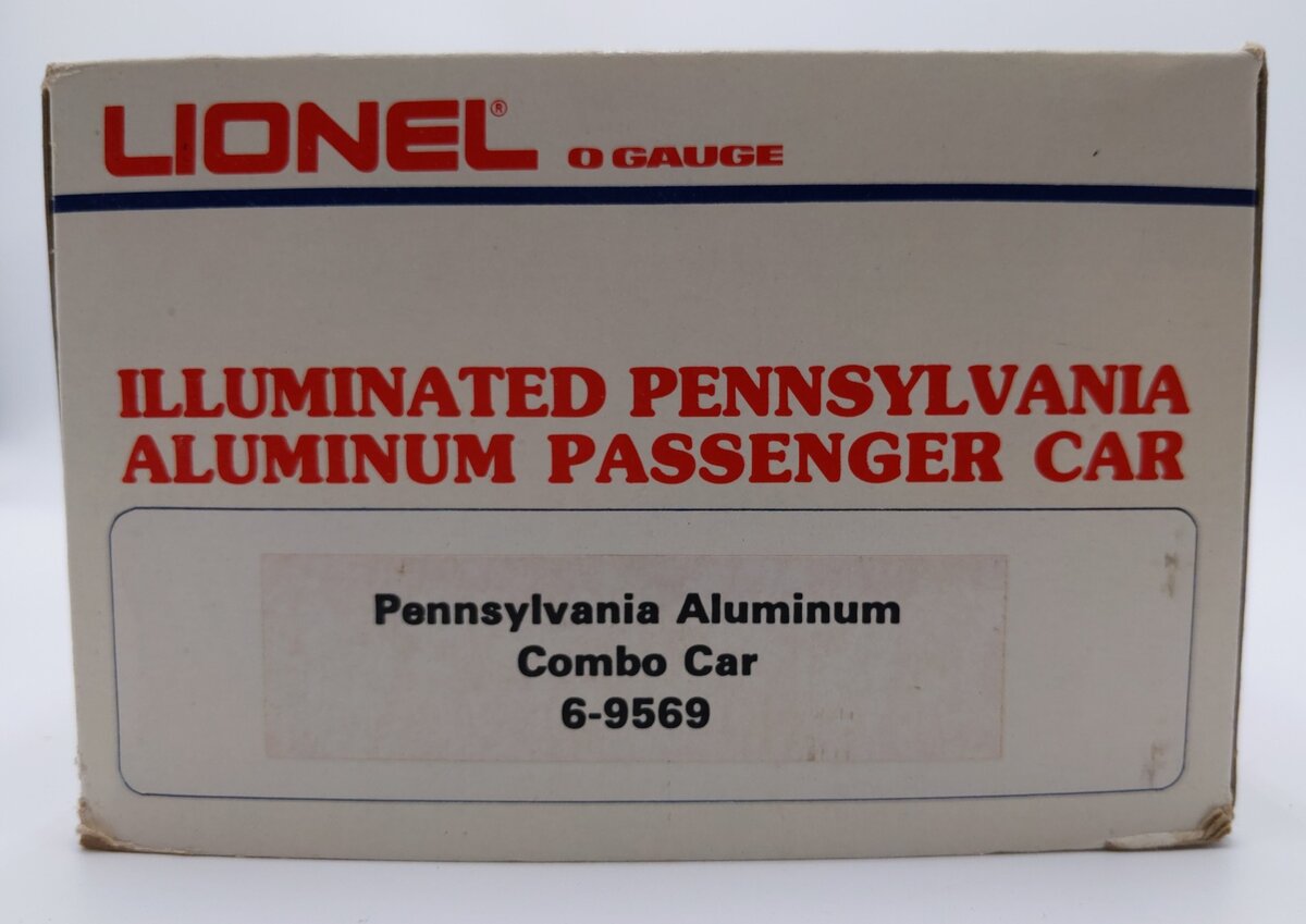Lionel 6-9569 O Gauge Pennsylvania "Paul Revere" Aluminum Combine Car LN/Box