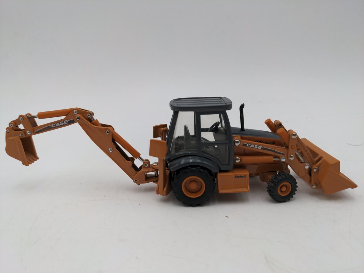 Ertl 1:50 Scale Diecast Case 580 Super M Loader Backhoe EX
