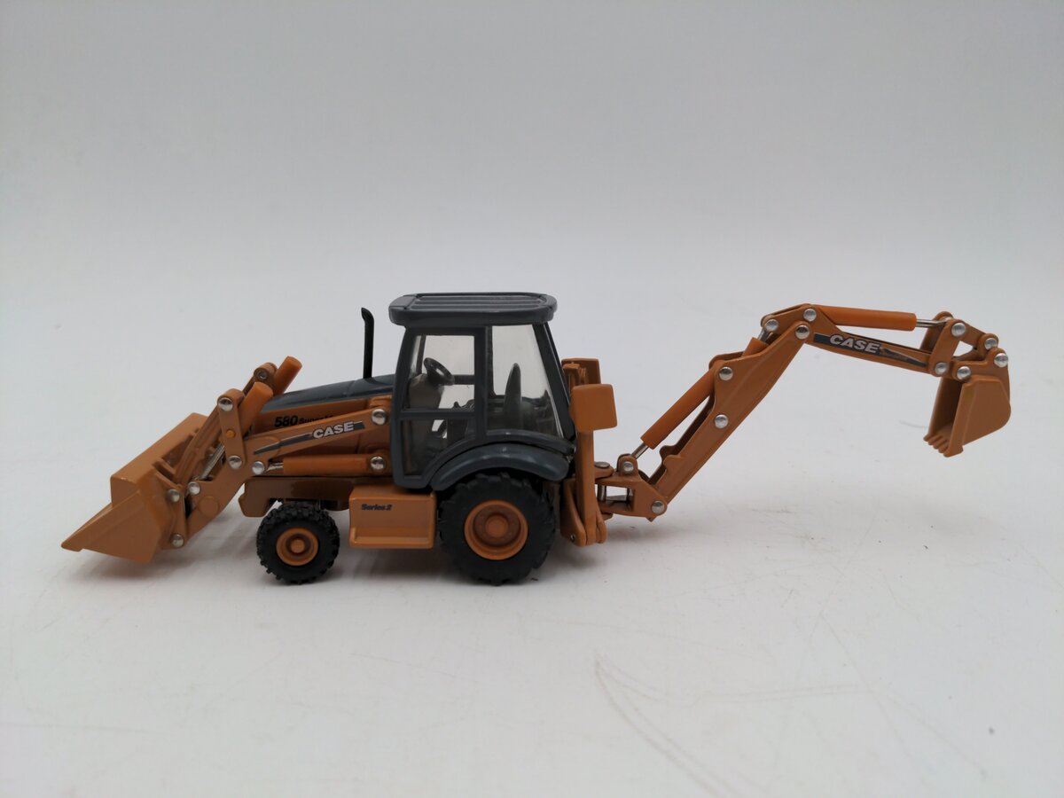 Ertl 1:50 Scale Diecast Case 580 Super M Loader Backhoe EX