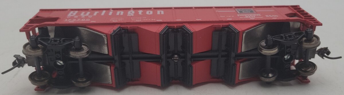 Athearn 1754 HO Scale Burlington Hopper Car #172700 EX/Box