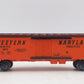 Lionel 6-9818 O Gauge Western Maryland Reefer Car VG/Box