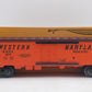 Lionel 6-9818 O Gauge Western Maryland Reefer Car VG/Box