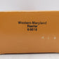Lionel 6-9818 O Gauge Western Maryland Reefer Car VG/Box