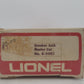 Lionel 6-9853 O Gauge Cracker Jack Billboard Reefer Car (White) VG/Box