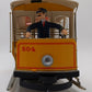 Bachmann 93938 G Scale United Traction Co Motorized Open Street Car VG