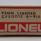 Lionel 6-9162 O Gauge Pennsylvania N5C Caboose EX/Box
