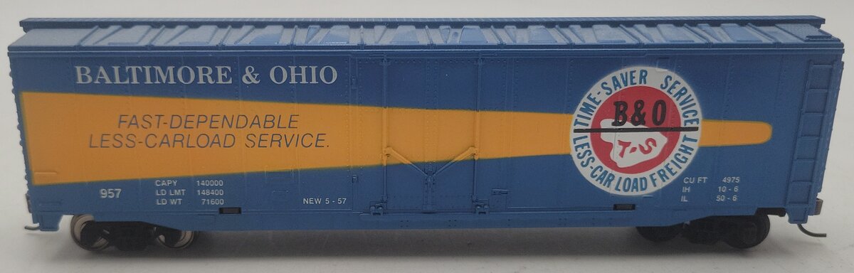 Tyco 957 HO Electronic Sound of Steam Boxcar EX/Box