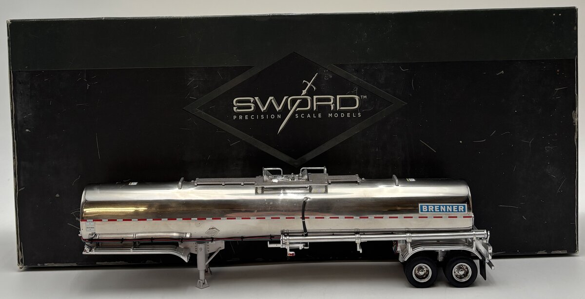 Sword Models SW2067 1:50 Freightliner Century Tractor w/ Brenner Tanker Trailer EX/Box