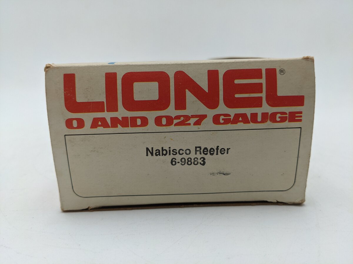 Lionel 6-9883 O Gauge Nabisco Oreo Billboard Reefer Car EX/Box