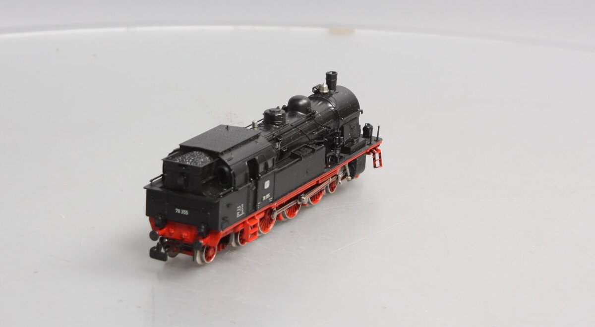 Marklin 8306 HO Scale DB Steam Locomotive #78355 EX/Box