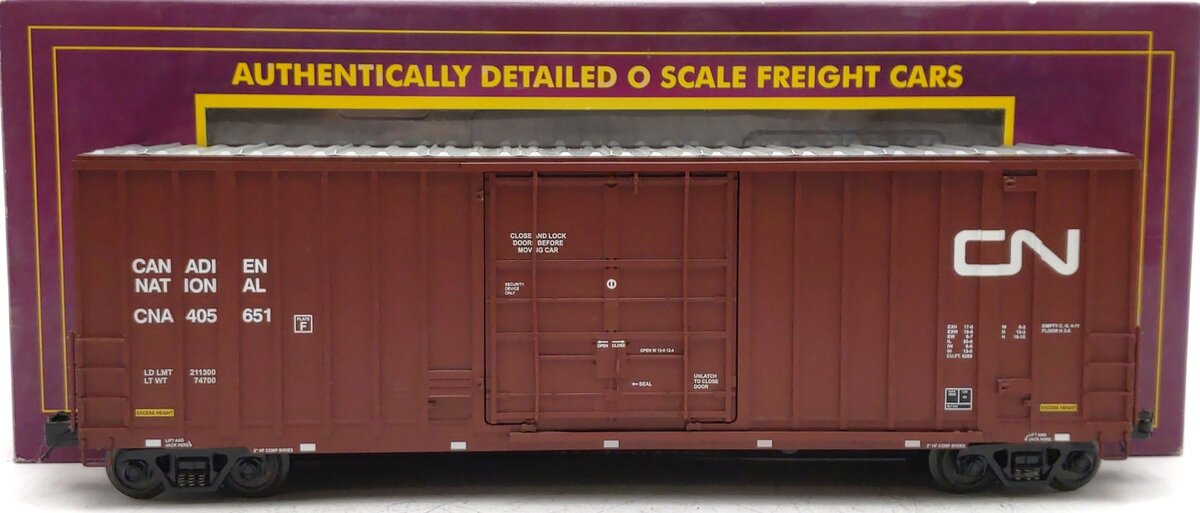MTH 20-93238 O Gauge Canadian National Boxcar LN/Box