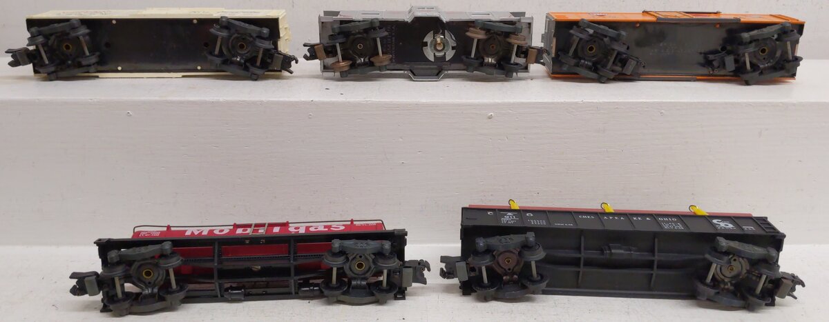 American Flyer S Gauge Vintage Freight Cars #24633,807,911,24413,958 [5] VG