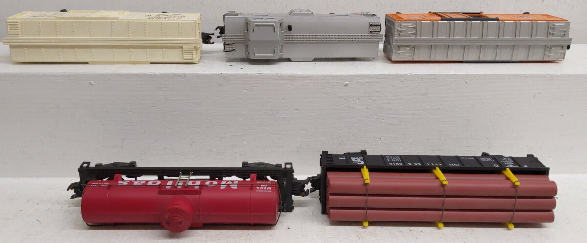American Flyer S Gauge Vintage Freight Cars #24633,807,911,24413,958 [5] VG