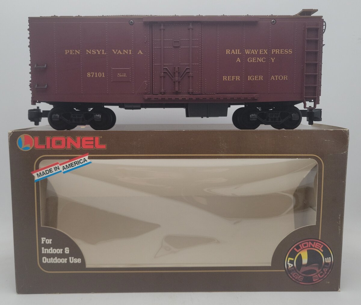 Lionel 8-87101 G Pennsylvania REA Reefer EX/Box